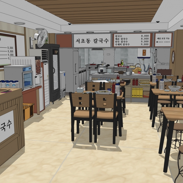 칼국수집 (백반집2ver.2)